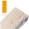 ZTVOWTO Bordi Pannelli Adesivi Bordo Autoadesivo Adesivo per Pareti Striscia Adesiva Muro Decorativa Bordo adesivo per carta da parati impermeabile 10cm*1000cm(Acero bianco)