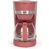 Livoo - caffettiera elettrica DOD200N - 12 tazze, capacità 1,25L, 750W, filtro riutilizzabile, mantenimento caldo