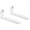 TM Electron Supporto MICROONDE Pieghevole Bianco