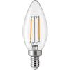 Lampada LED E14 1W a Filamento 1800K No Flickering - C35 Colore Bianco Molto Caldo 1.800K
