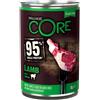 Core Wellness Core Alimento Umido Completo per Cani Can95% Agnello con Zucca 400 g
