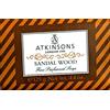 Atkinsons Saponetta Sandal Wood - 125 Gr, 6 Pezzi