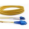 Elfcam® - Cavo Fibra Ottica LC/UPC per SC/UPC OS2 Monomodale Duplex 9/125um LSZH, 0,5M