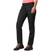 Jack Wolfskin Parana Pants W, Pantaloni Donna, Nero, 36