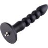 HiSmith HSA91 Rubber Nail Silicone Anal Dildo KlicLok 23.2cm Black