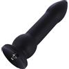 HiSmith HSA85 Bullet Silicone Anal Dildo KlicLok 26.5cm Black