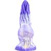 HiSmith HSA153 Silicone H-Plant Anal Dildo KlicLok 19cm Purple