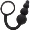 ToyJoy Manpower Anal Plug & Cock Ring Black