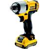 DEWALT DCF815D2-QW Trapano Avvitatore a Impulsi Attacco 1/4, 2.0 Ah, con Doppia Batteria in Valigetta, 10.8 V