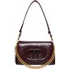Liu.Jo Pelletteria Liu.Jo Borsa a Spalla Effetto Vernice con Chiusura Logo