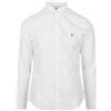 Polo Ralph Lauren camicia uomo con microlavorazione Bianco