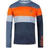 WILD TEE - T-SHIRT COLOR BLOCK ARANCIONE