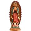 DRW Madonna di Guadalupe Bambini Resina 11 cm con Scatola in PVC con la storia