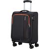 American Tourister Sea Seaker - Spinner S, bagagli a mano, 55 cm, 36 L, grigio (grigio a carbone)