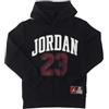 Nike Jordan Felpa da Ragazzo con Cappuccio Hbr Nera Taglia M (137-147 CM) Codice 95C479-023