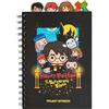Grupo Erik Quaderno Appunti A5 Harry Potter Gadget - Taccuino con Anelli Bullet Journal Puntinato Diviso in Sezioni con 4 Separatori e Copertina Morbida, 160 Pagine | Scuola Cancelleria