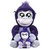 Animagic: Gorilla Tiki e Toko, peluche interattivo super morbido con oltre 100 suoni e movimenti, per bambini dai 4 anni in su