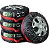 CORA 000120794 Set Custodie per Pneumatici, 62-74 cm, Set di 4