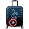 American Tourister Marvel Legends FL - Spinner S, bagagli a mano, 55 cm, 36 L, multi -colorato (Captain America City)