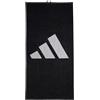 adidas Unisex - Adulto Brand Stripes Towel, Black/White, S