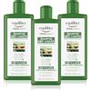 equilibra Capelli, Shampoo Anti-Caduta Fortificante, Deterge Delicatamente i Capelli Fragili, Evita Che Cadano o Si Spezzino, a Base di Aloe Vera, Olio di Argan, Cheratina Vegetale, 3 Pezzi da 300 ml