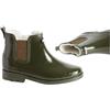 Aigle Carville Fur 2, Stivali in Gomma, Donna, Verde (Cachi), 38 EU