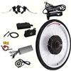 Frederimo Kit di conversione per bicicletta elettrica, 26 pollici, 48 V, 1000 W, kit per bicicletta elettrica, mozzo di conversione motore, ruota posteriore per bici da strada