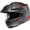 Schuberth E2 Casco modulare con Frontino Defender Red