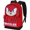 Sonic The Hedgehog - SEGA Knuckles Sight-Zaino HS FAN 2.2, Rosso, 31 x 44 cm, Capacità 24 L