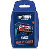 Winning Moves Top Trumps Rally - Gioco di Carte con Auto da Rally, Statistiche Reali e Velocità WRC - Divertente per Bambini, Famiglie e Appassionati di Motori