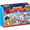 PLAYMOBIL Christmas 71088 Calendario dell'Avvento per Bambini, Pasticceria di Natale con Formine per i Biscotti, Include Pasticceria Giocattolo, Giocattolo per Bambini da 4 Anni in su