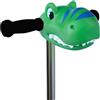 Scootaheadz - Testa di Dinosauro per Monopattino Bambini - Dino Verde per Bambini da 3 Anni in su - Facile Installazione Senza Attrezzi