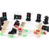 Evemodel JTD19 10 set bersaglio facce con LED Railway Nano segnale HO OO Scala 2 Aspetti