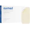 ourmed Medicazioni idrocolloidali grandi 10 x 10 cm, spessore 0,5 mm, cerotto impermeabile con superficie adesiva per ferite con essudato leggero, vesciche, acne, 10 pezzi