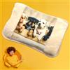 BullTek Borsa Acqua Calda Elettrica a Tema Cani in Peluche con Tasche Scaldamani, Scaldapiedi e Pancia, Ricaricabile, Scaldino Portatile per Dolori Muscolari, Mestruali e Giornate Fredde