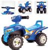 sun baby Quad per bambini da 1 anno, scivolo quad, baby quad, veicolo baby auto (Blu)
