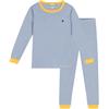 Petit Bateau A0BOW Pigiama A Maniche Lunghe Bambino Beach/Marshmallow 5 Anni