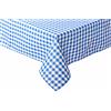 texpot Tovaglia rustica a quadretti 110 x 260 cm - Quadretti Bianchi E Blu 100% cotone stile country