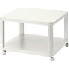 IKEA Tingby 202.959.25 - Tavolino con rotelle, dimensioni: 63 x 63 cm, colore: Bianco