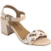 CHATTAWAK Donna 18CARLINABEIGE39 Sandalo con tacco, Beige, 39 EU, beige, 39 EU
