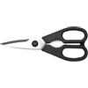 Sanelli Forbice Da Cucina Professionale Smontabile 20 Cm. Acciao inox Manico Plastica, nero