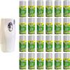 CLOVY PBK Safe Home INSETTICIDA AEROSOL 250 ML con PIRETRO Naturale Stop a Mosche E ZANZARE 1 Pezzo (24 BOMBOLE + EROGATORE)