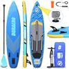 DURAERO Tavole gonfiabile da Stand Up Paddle Tavola da surf gonfiabile sup Tavole gonfiabili, 330 x 76 x 15 cm, con supporto per cam, accessori completi, portata fino a 150 kg