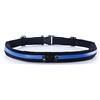 GUTEINTE Marsupio Running, Marsupio Sportivo con 2 Tasche, Porta Cellulare, Smartphone, Cuffie, Chiavi, Soldi, Cintura Regolabile per Fitness, Campeggio, Ciclismo, Jogging, Viaggi (Blu)
