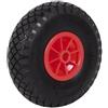 Cofan Rueda carretilla almacén sin rodamiento, impinchable eje 20mm Ø260mm