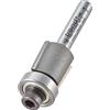 Trend Fresa per rifilare con cuscinetto guidato Professionale, gambo 1/4 pollice, diametro di taglio 15,9mm, lunghezza di taglio 13mm, metallo duro (TCT), T46/1X1/4TC