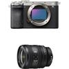 Sony α7CII | Fotocamera Mirrorless Full-Frame Argento + FE 16-25 mm f/2.8 G | Grandangolo Zoom Full-Frame (SEL1625G)