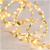Ideen mit Herz Catena luminosa a filo LED | foglie dorate | 100 LED | lunghezza 1,80 m | decorazione autunno e inverno | timer incluso
