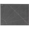 Elan Tappetino da Taglio A0 Nero, Piano da Taglio 90x120 cm, Tappetino Autorigenerante a 5 Strati, Tappeto Antitaglio PVC Riciclato, Cutting Mat A0