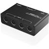 DigitalLife SynkMergeX-M5 MIDI Merger Box 5-In/2-Out, MIDI DIN 5 Pin | Interfaccia MIDI per Sintetizzatori, Drum Machine e Performance Live - Routing MIDI Affidabile Senza Computer